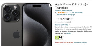 Promo réduction iPhone15pro